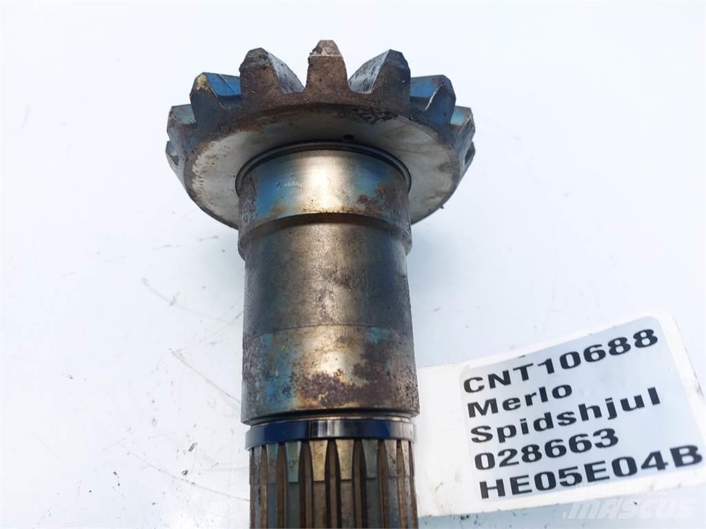 Merlo P41.7 Άξονες