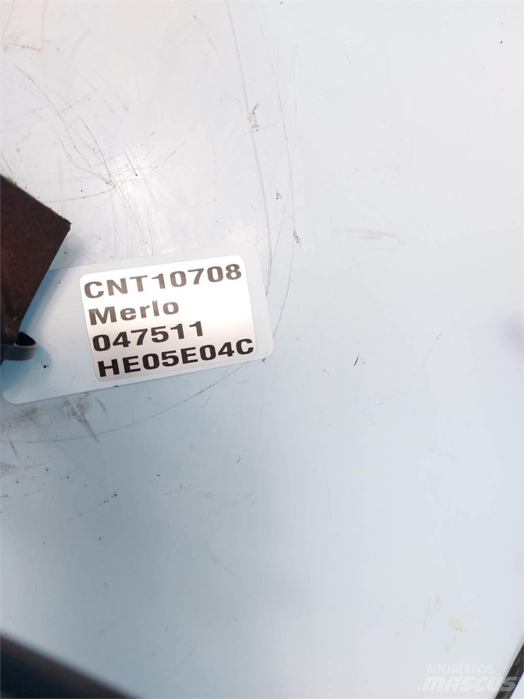 Merlo P41.7 Άξονες