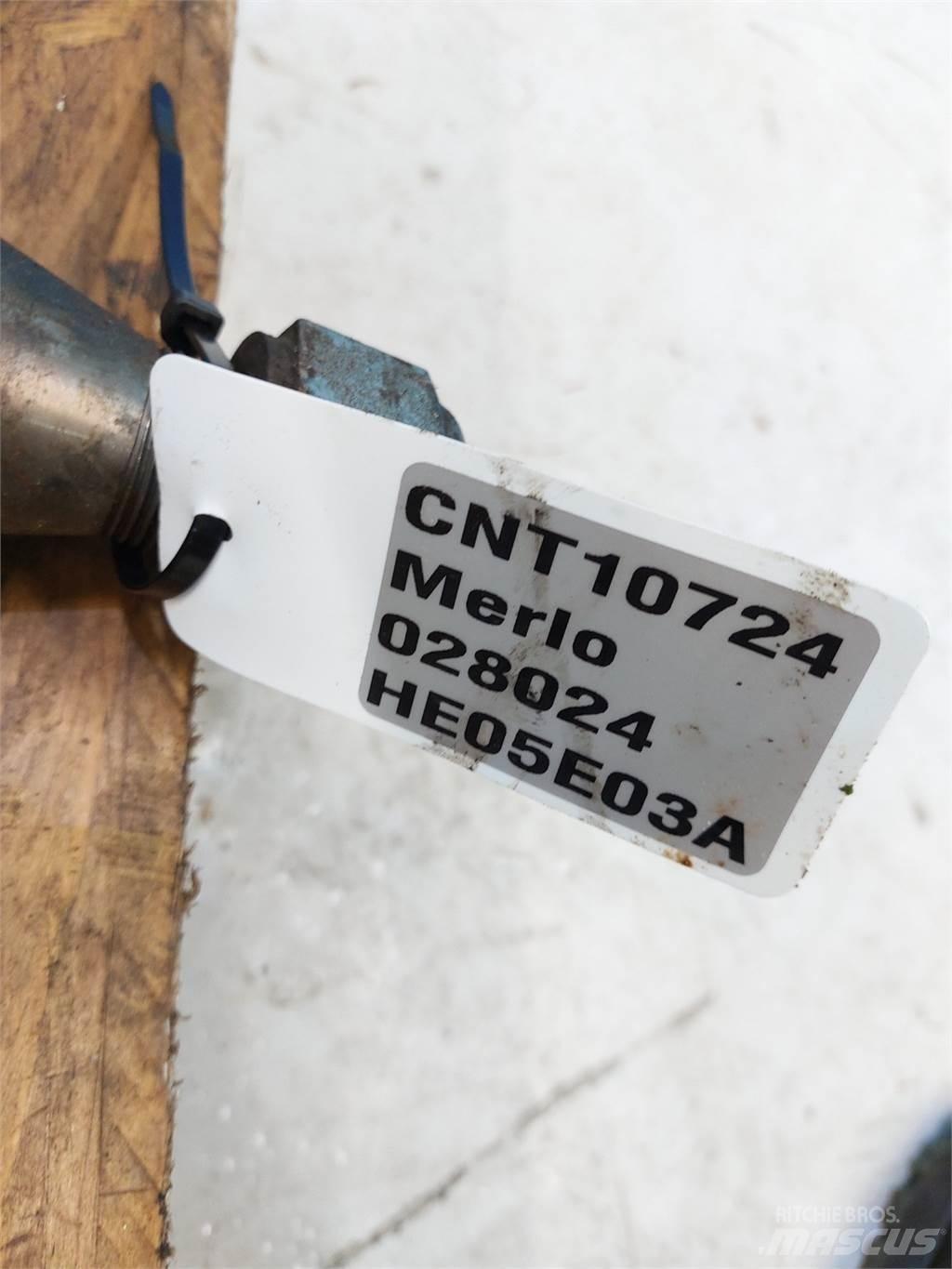 Merlo P41.7 Άξονες