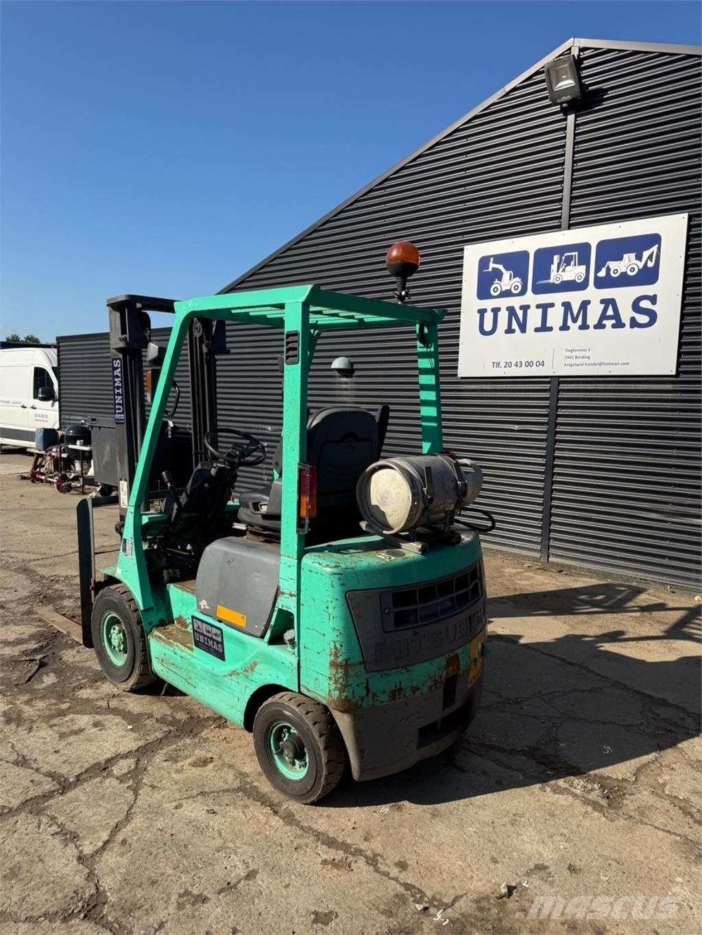 Mitsubishi FG14 Περονοφόρα ανυψωτικά κλαρκ με φυσικό αέριο LPG