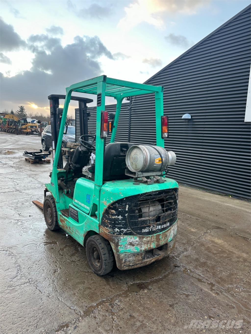 Mitsubishi FG15 Περονοφόρα ανυψωτικά κλαρκ με φυσικό αέριο LPG