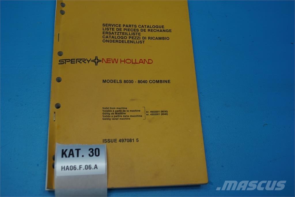 New Holland 8040 Άλλα γεωργικά μηχανήματα
