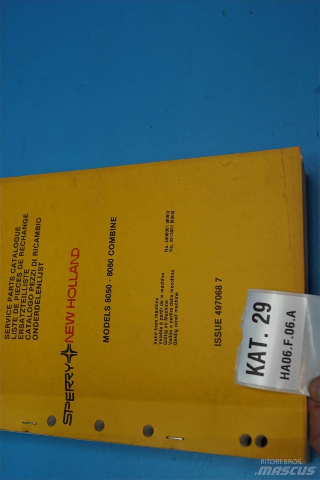 New Holland 8050 Άλλα γεωργικά μηχανήματα
