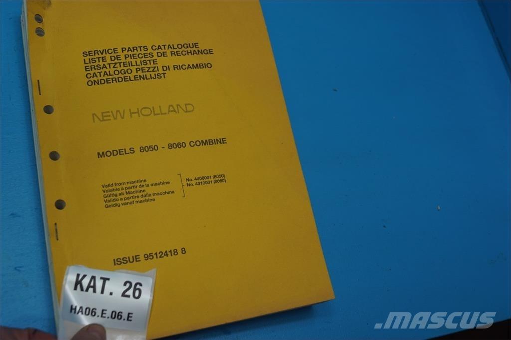New Holland 8060 Άλλα γεωργικά μηχανήματα