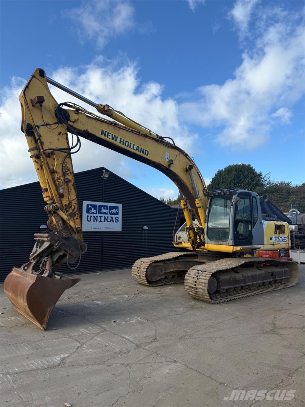 New Holland E305 Εκσκαφείς με ερπύστριες