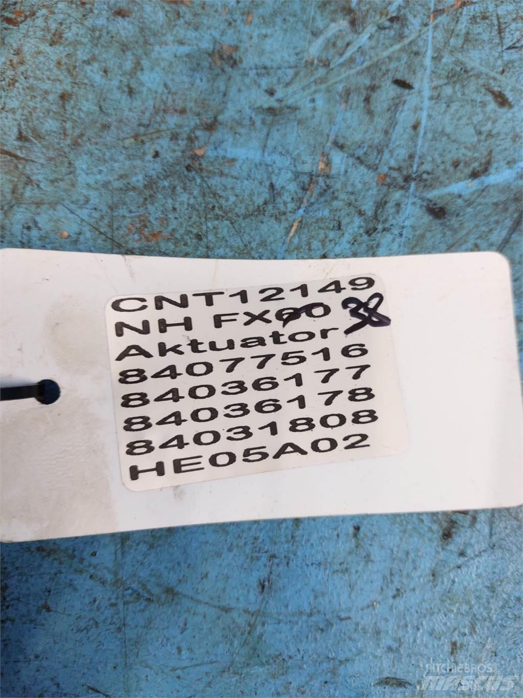 New Holland FX38 Ηλεκτρονικά