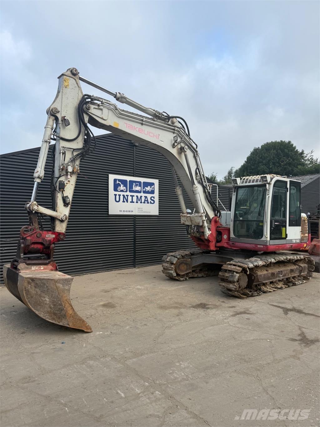 Takeuchi TB1140 Εκσκαφείς με ερπύστριες
