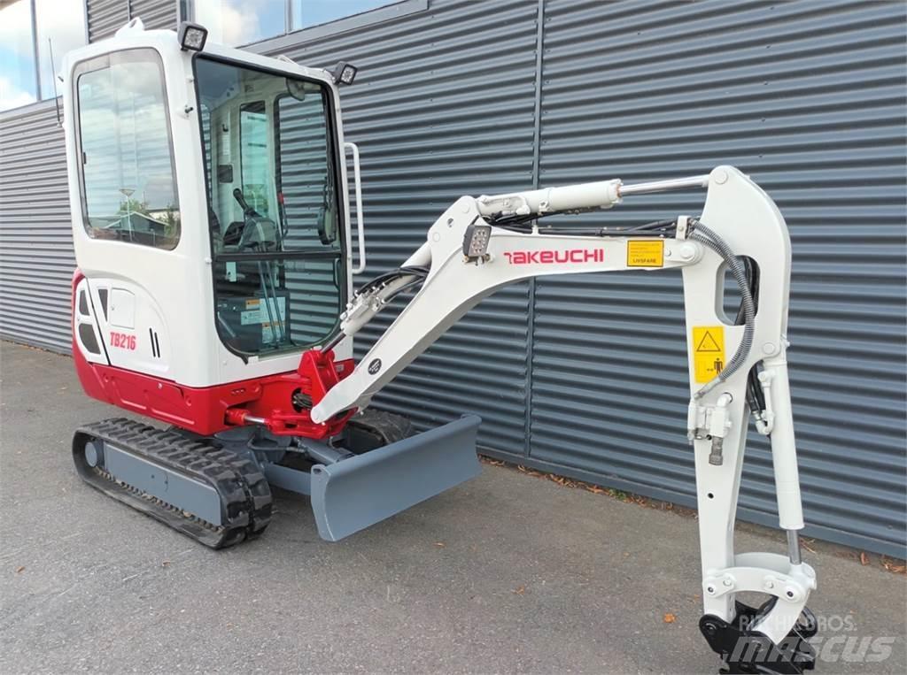 Takeuchi tb216 Εκσκαφάκι (διαβολάκι) < 7t