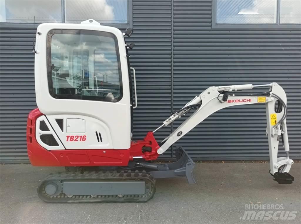 Takeuchi tb216 Εκσκαφάκι (διαβολάκι) < 7t