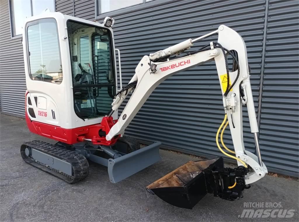 Takeuchi tb216 Εκσκαφάκι (διαβολάκι) < 7t