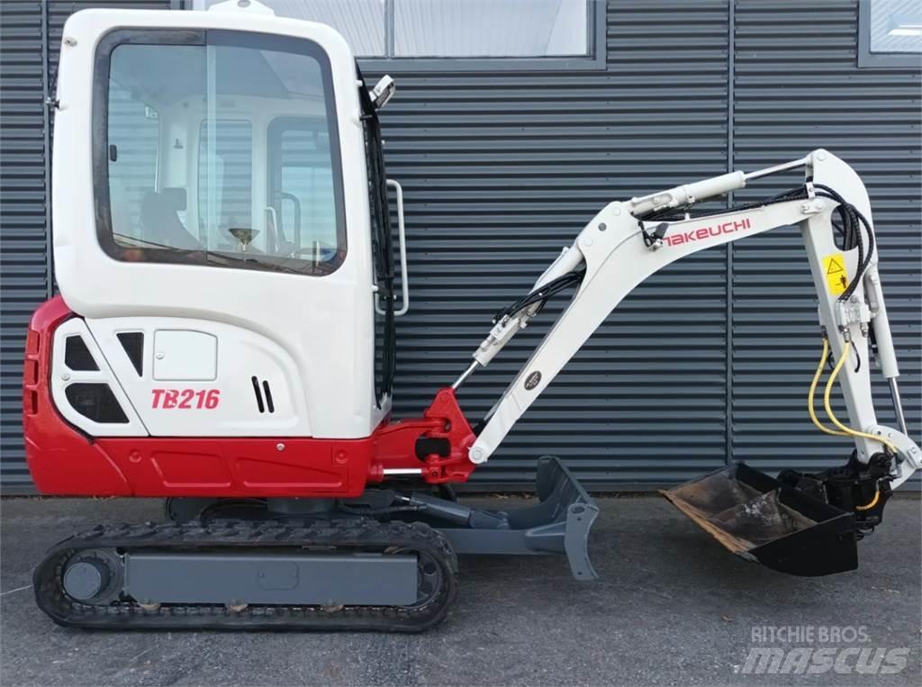 Takeuchi tb216 Εκσκαφάκι (διαβολάκι) < 7t