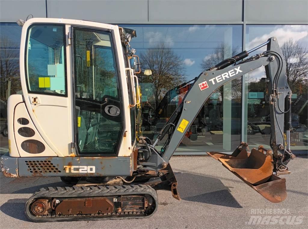 Terex tc20 Εκσκαφάκι (διαβολάκι) < 7t