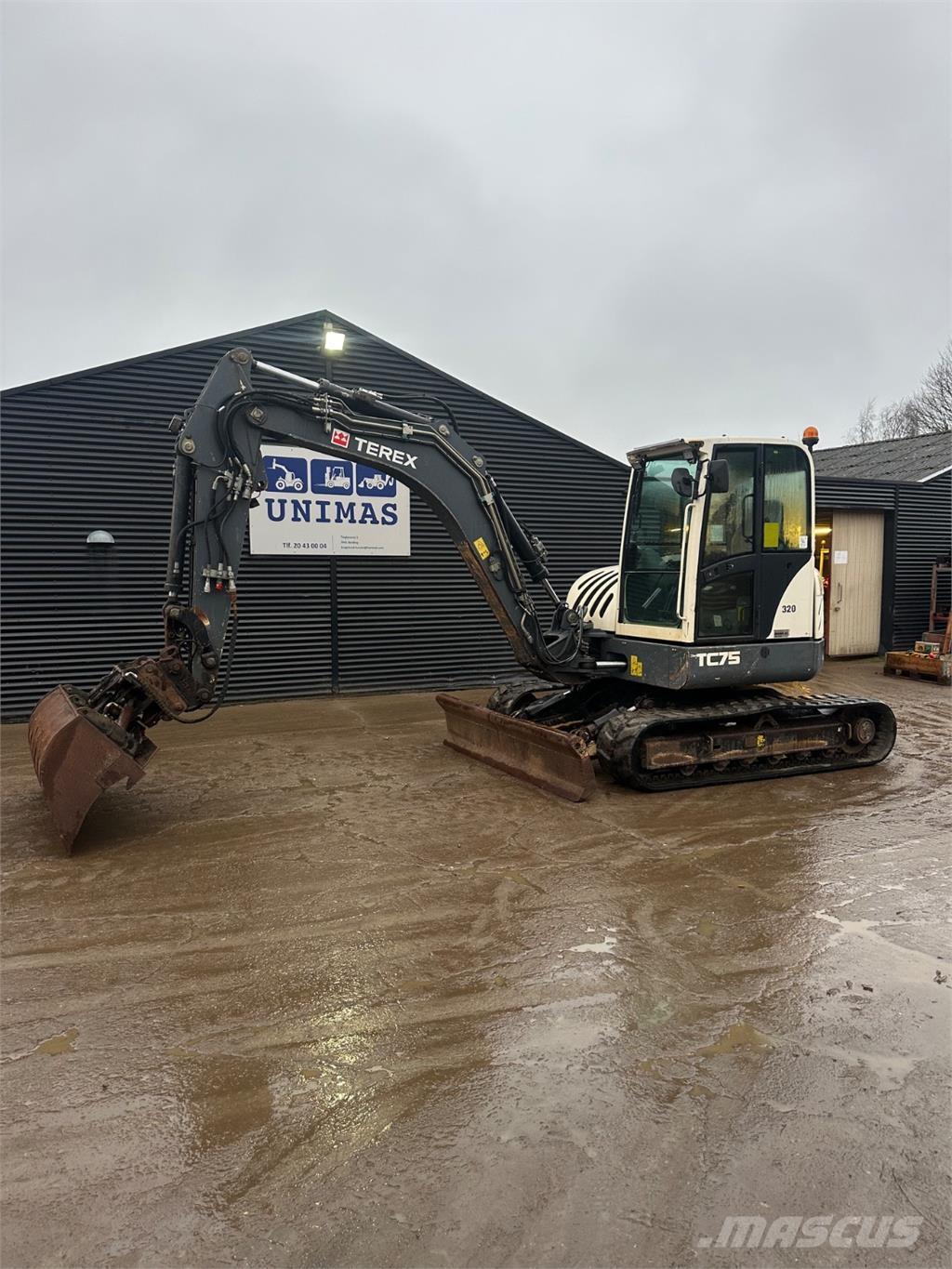 Terex TC75 Εκσκαφείς με ερπύστριες