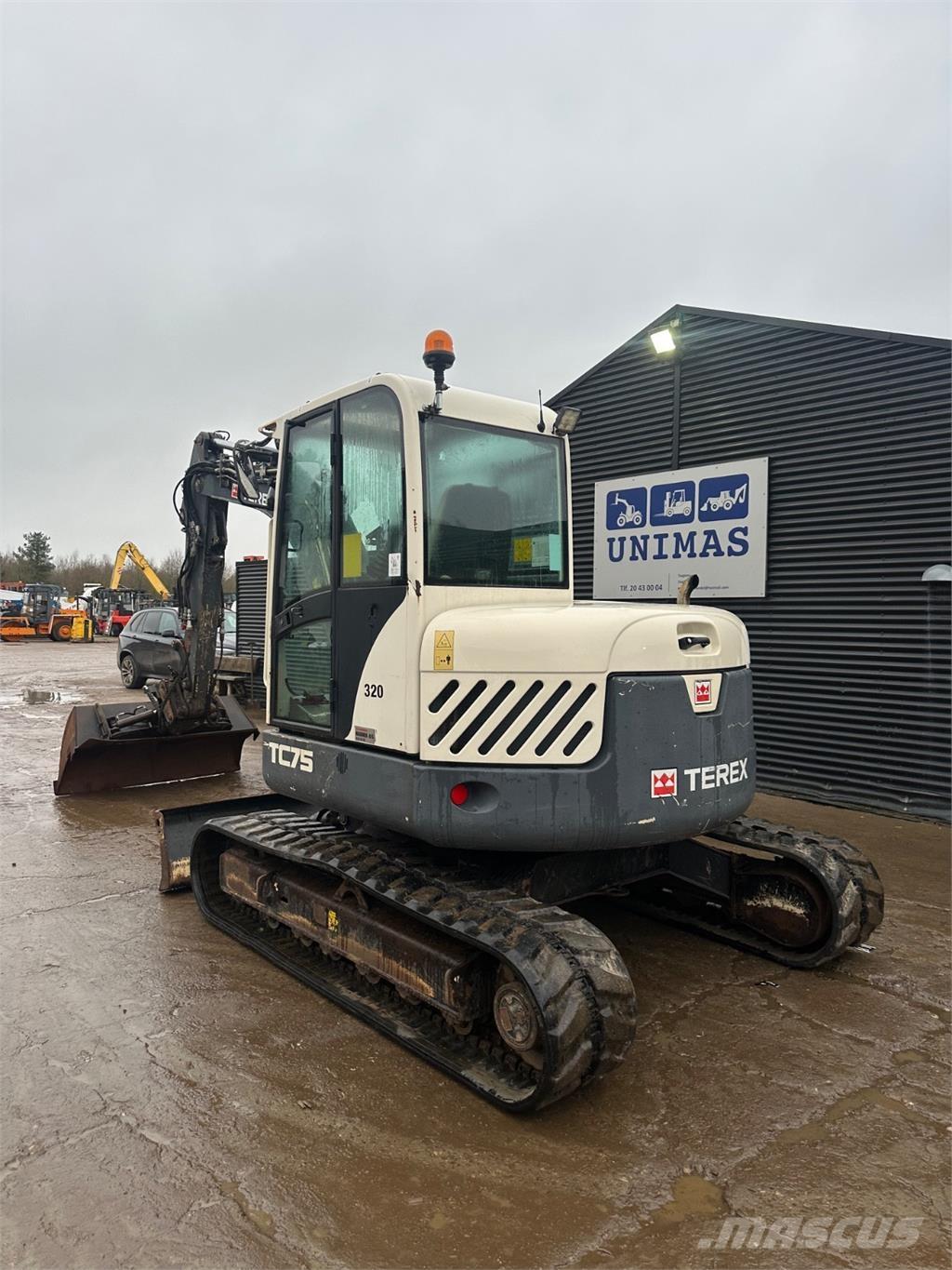 Terex TC75 Εκσκαφείς με ερπύστριες