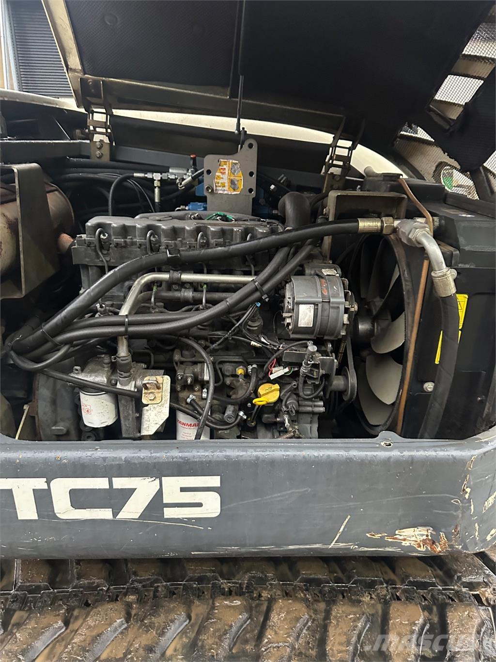 Terex TC75 Εκσκαφείς με ερπύστριες