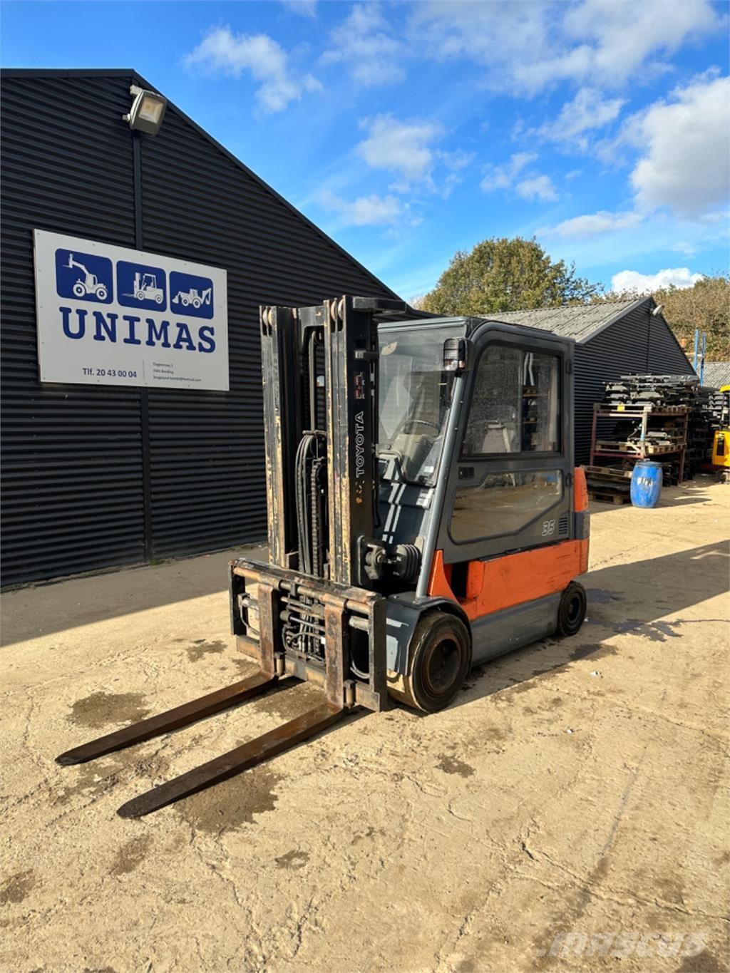 Toyota FBT35 Ηλεκτρικά περονοφόρα ανυψωτικά κλαρκ