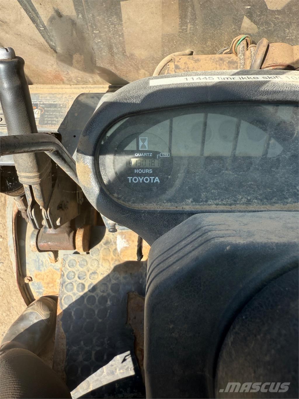 Toyota FG25 Περονοφόρα ανυψωτικά κλαρκ με φυσικό αέριο LPG