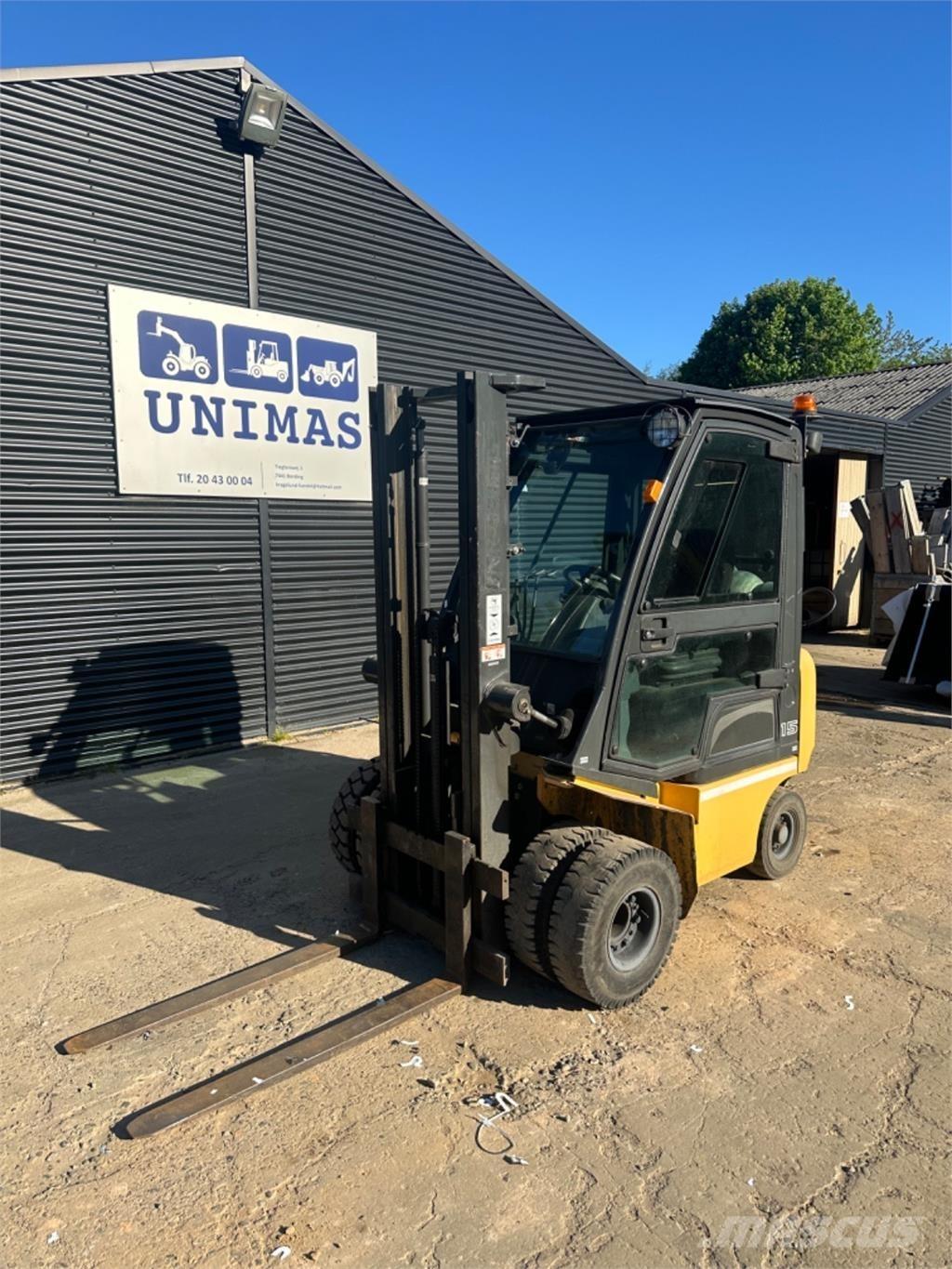 UniCarriers FG15 Περονοφόρα ανυψωτικά κλαρκ με φυσικό αέριο LPG