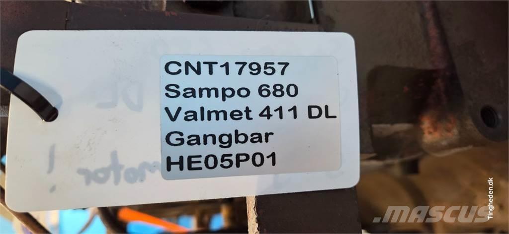 Valmet 411DL Κινητήρες