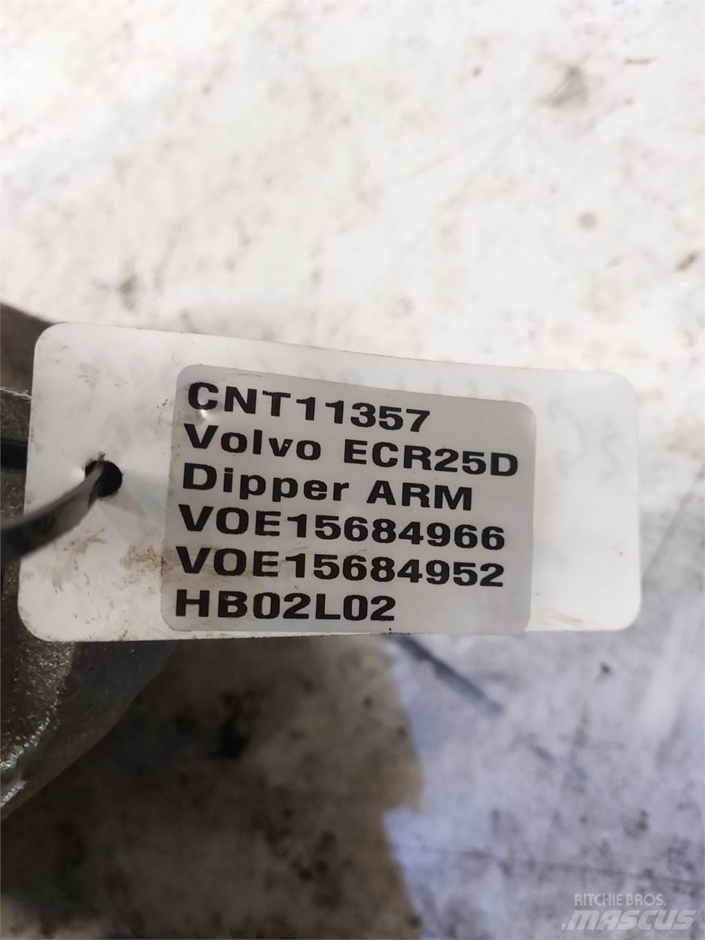 Volvo ECR25D Μπούμες και κουτάλες