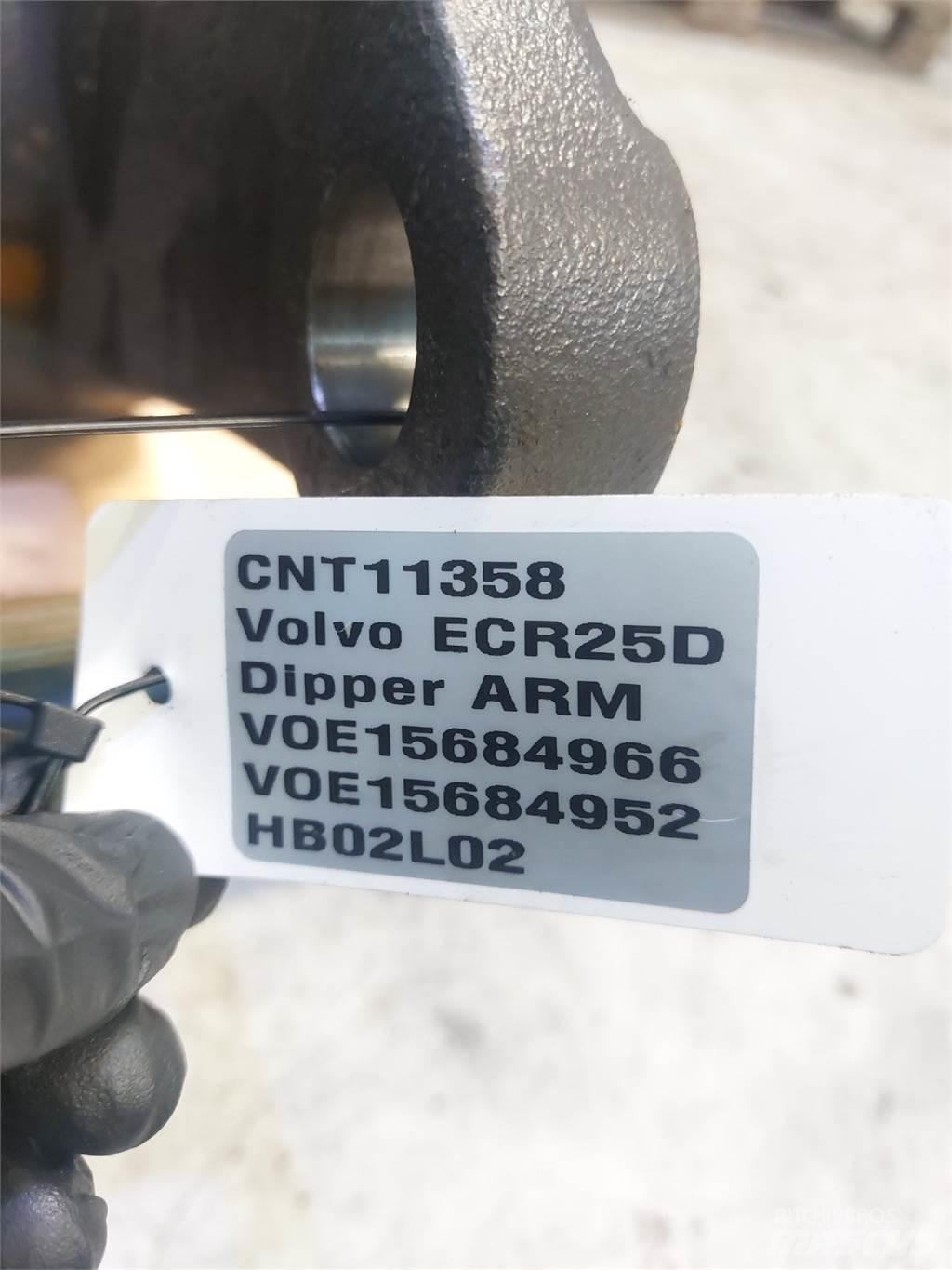 Volvo ECR25D Μπούμες και κουτάλες