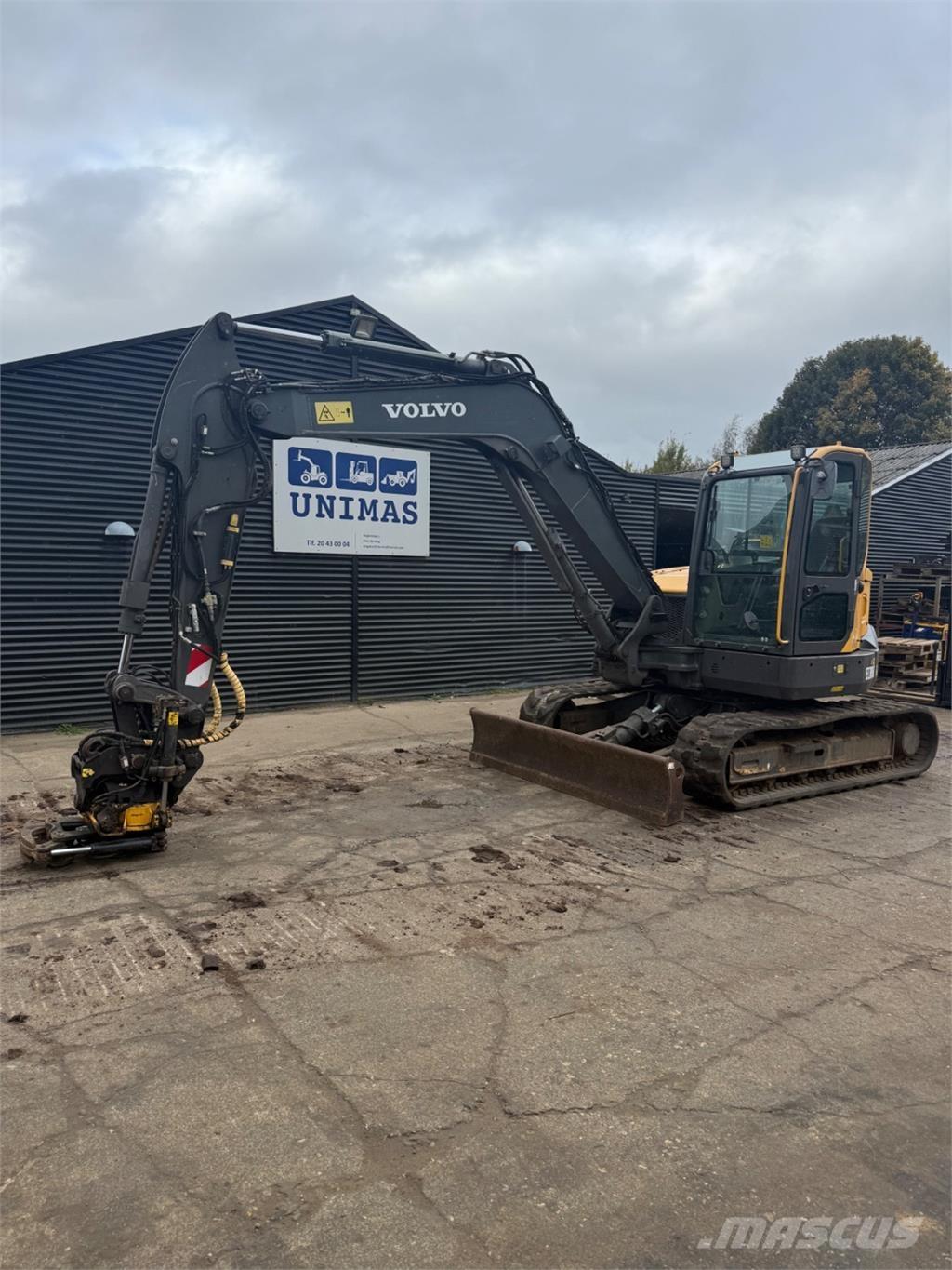Volvo ECR88D Εκσκαφείς με ερπύστριες