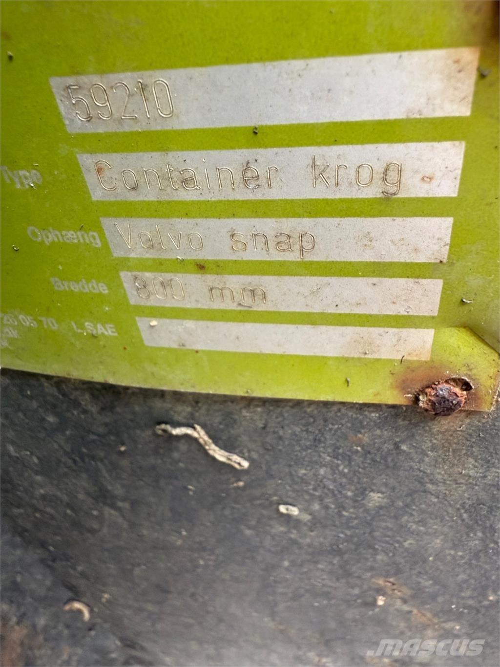 Volvo skifte Μπούμες και κουτάλες