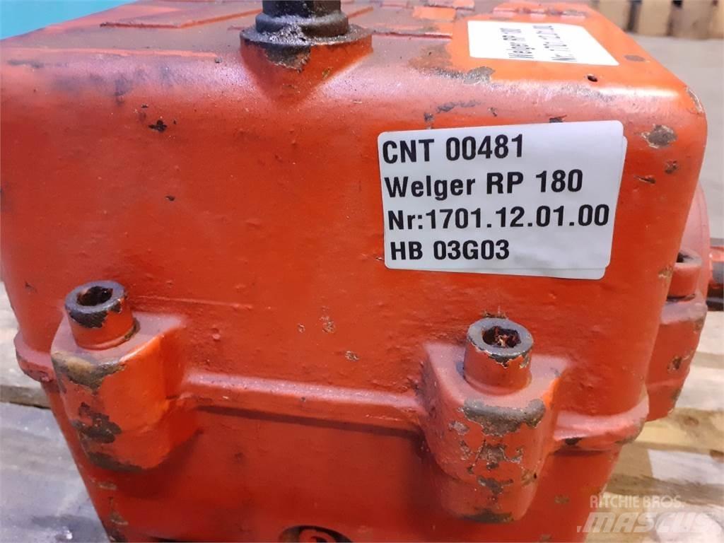 Welger RP 180 Μετάδοση κίνησης