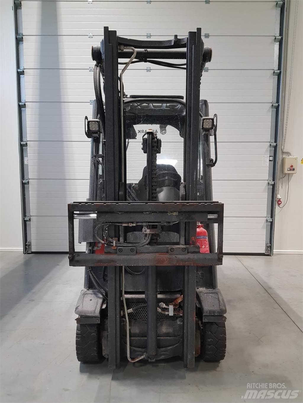 Linde H16T Περονοφόρα ανυψωτικά κλαρκ με φυσικό αέριο LPG
