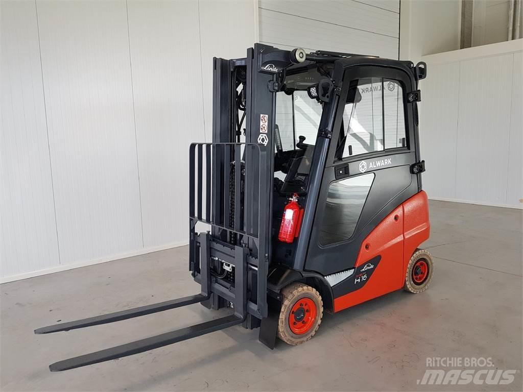 Linde H16T Περονοφόρα ανυψωτικά κλαρκ με φυσικό αέριο LPG