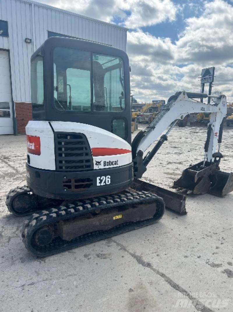 Bobcat E26 Εκσκαφάκι (διαβολάκι) < 7t