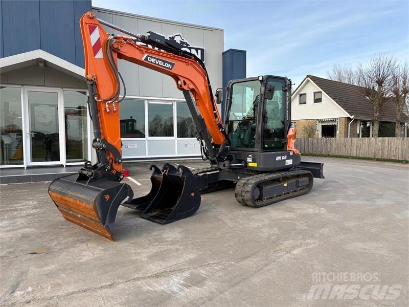 Develon DX63-7 Μίνι εκσκαφείς 7t - 12t