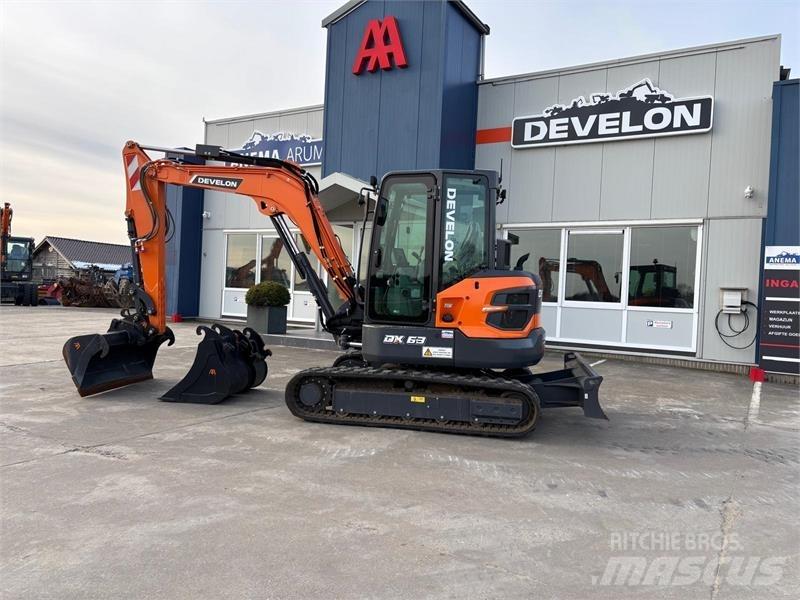 Develon DX63-7 Μίνι εκσκαφείς 7t - 12t