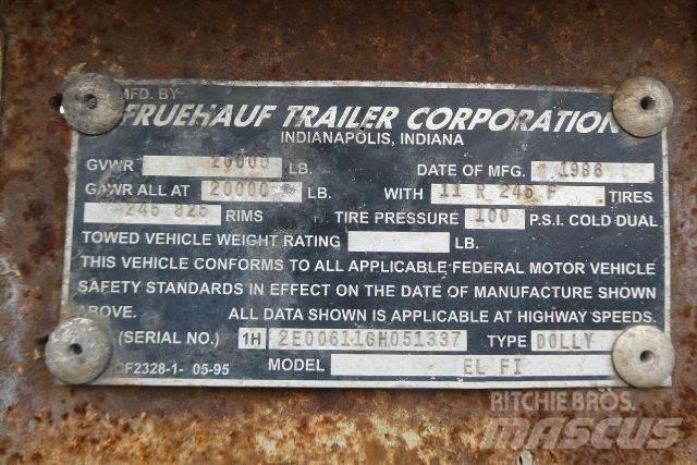 Fruehauf EL FI Μικρές ρυμούλκες