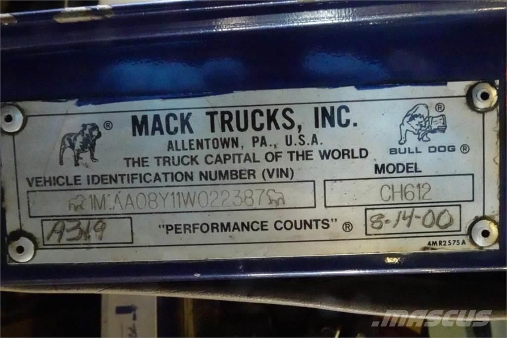 Mack CH612 Φορτηγά Σασί