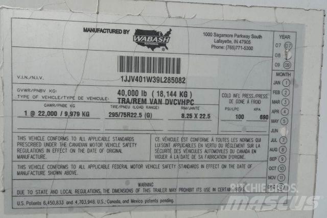 Wabash DVCVHPC Ρυμούλκες κλούβα