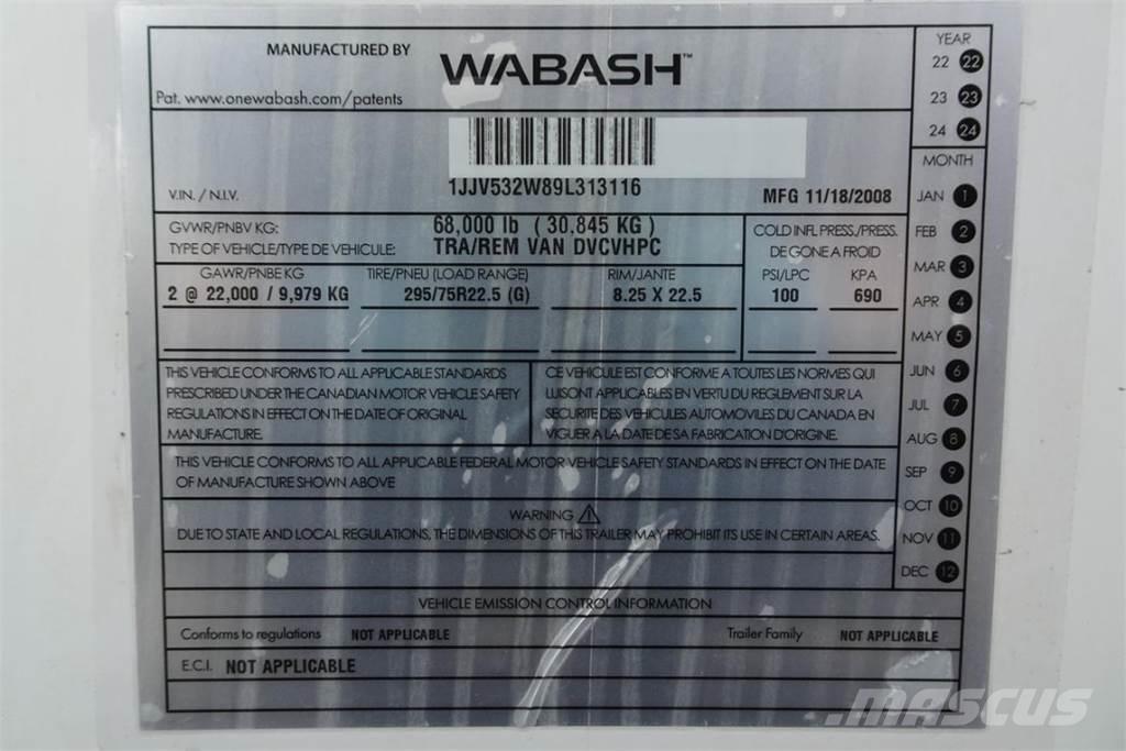 Wabash DVCVHPC Ρυμούλκες κλούβα