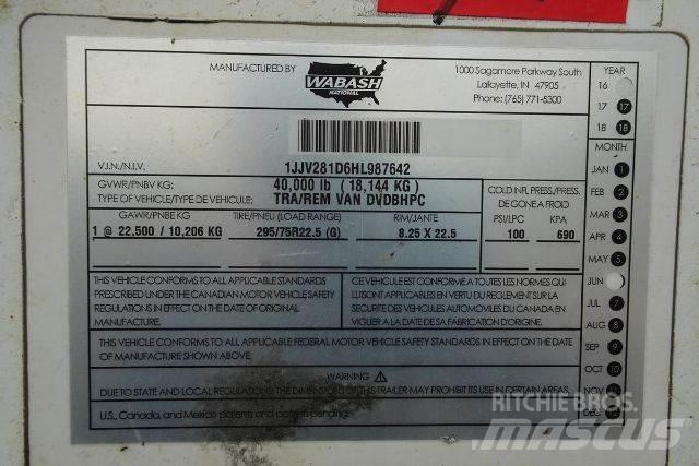 Wabash DVDBHPC Ρυμούλκες κλούβα