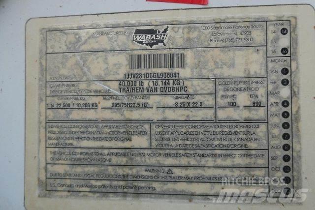 Wabash DVDBHPC Ρυμούλκες κλούβα