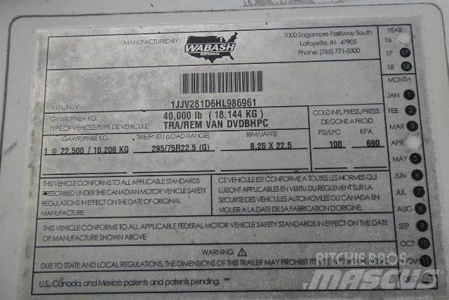 Wabash DVDBHPC Ρυμούλκες κλούβα
