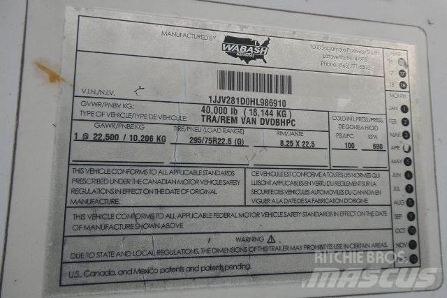 Wabash DVDBHPC Ρυμούλκες κλούβα