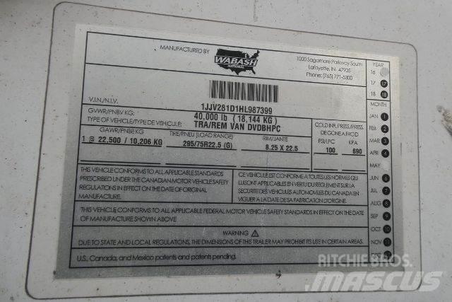 Wabash DVDBHPC Ρυμούλκες κλούβα