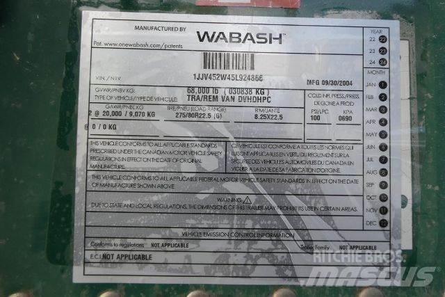 Wabash DVHDHPC Ρυμούλκες κλούβα
