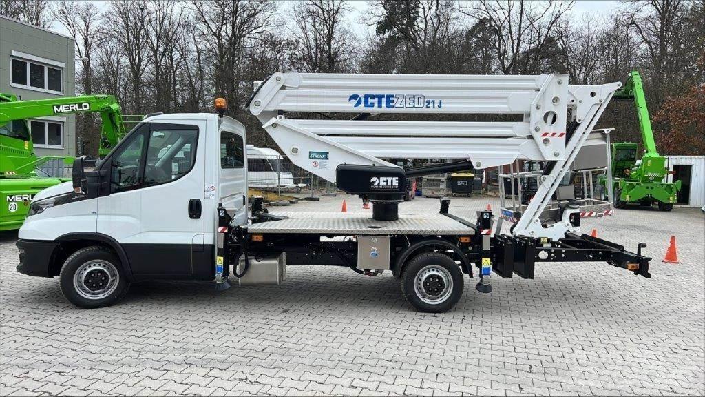 CTE ZED 21.3 JHL Εναέριες πλατφόρμες τοποθετημένες σε φορτηγό