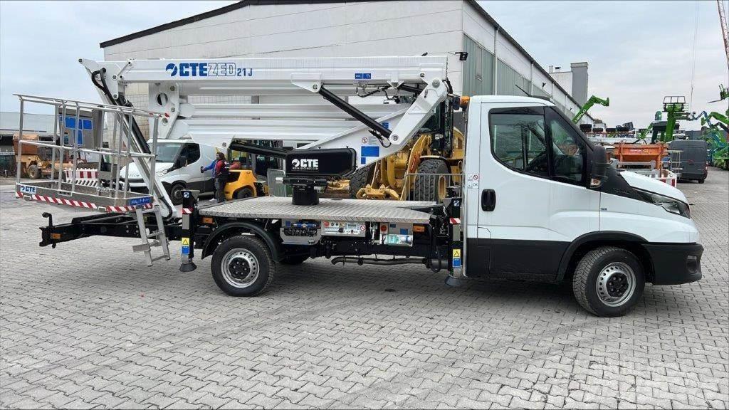 CTE ZED 21.3 JHL Εναέριες πλατφόρμες τοποθετημένες σε φορτηγό