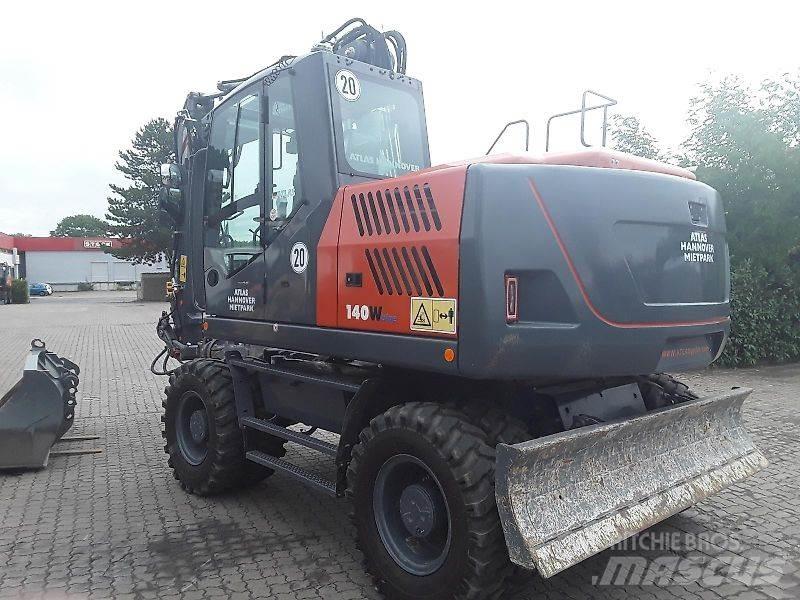 Atlas 140W Εκσκαφείς με τροχούς - λάστιχα
