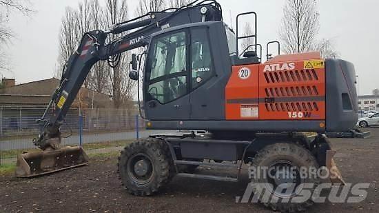 Atlas 150W Εκσκαφείς με τροχούς - λάστιχα