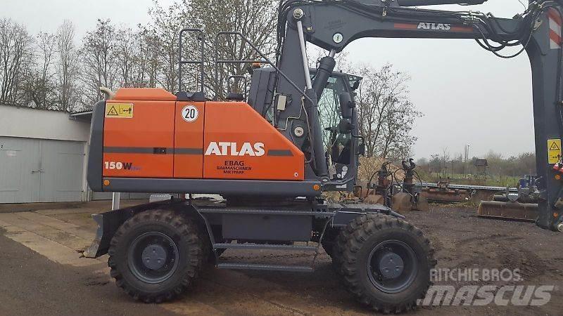 Atlas 150W Εκσκαφείς με τροχούς - λάστιχα