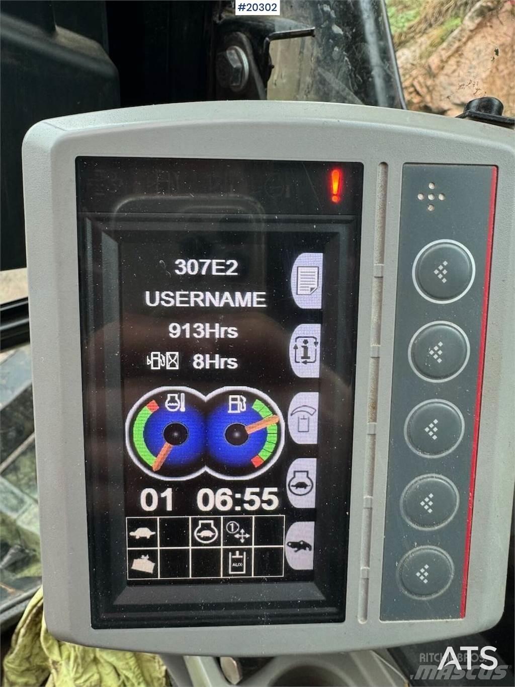 CAT 307E2 Εκσκαφείς με ερπύστριες