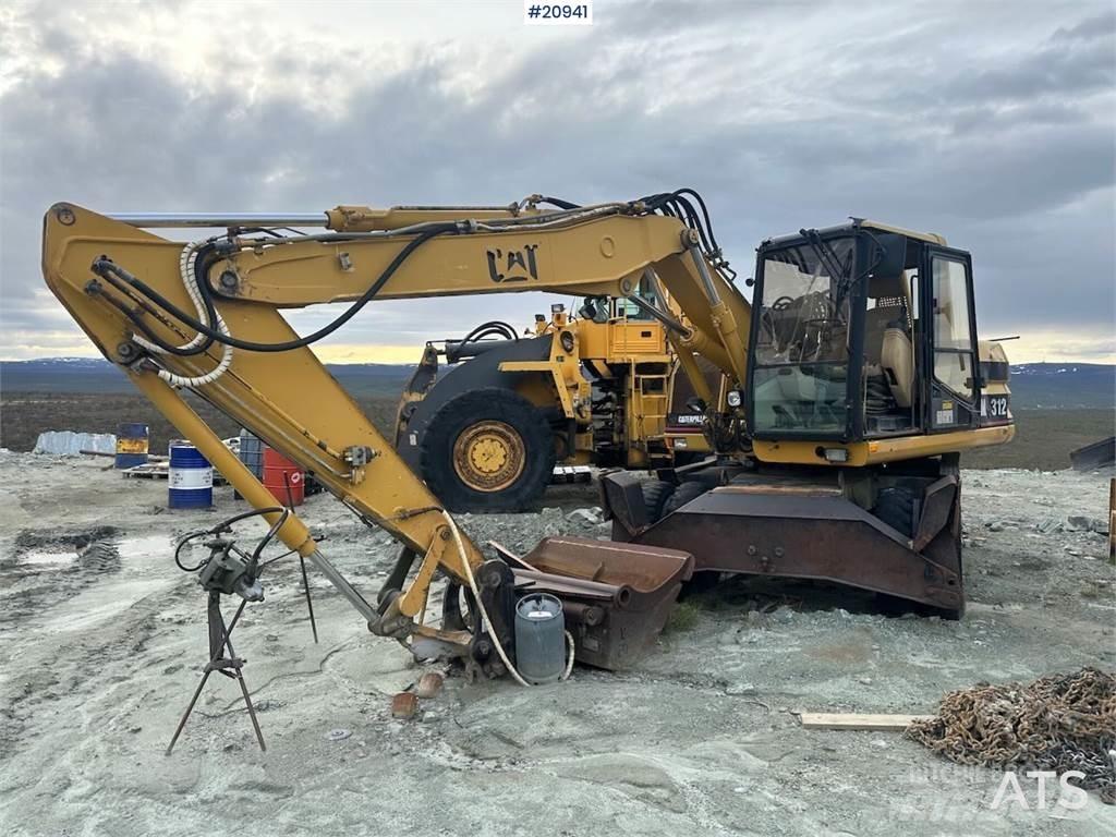 CAT 312 Εκσκαφείς με τροχούς - λάστιχα